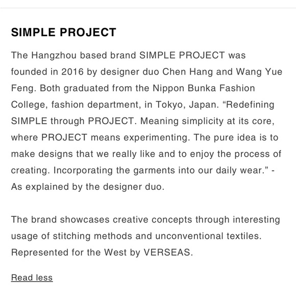 Simple project black straight leg trouser - Picture 4 of 9